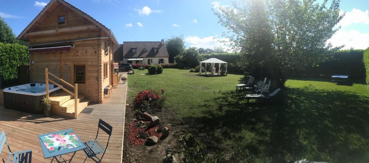 Chalet & Spa Sur La Cote Fleurie Auberville Dış mekan fotoğraf