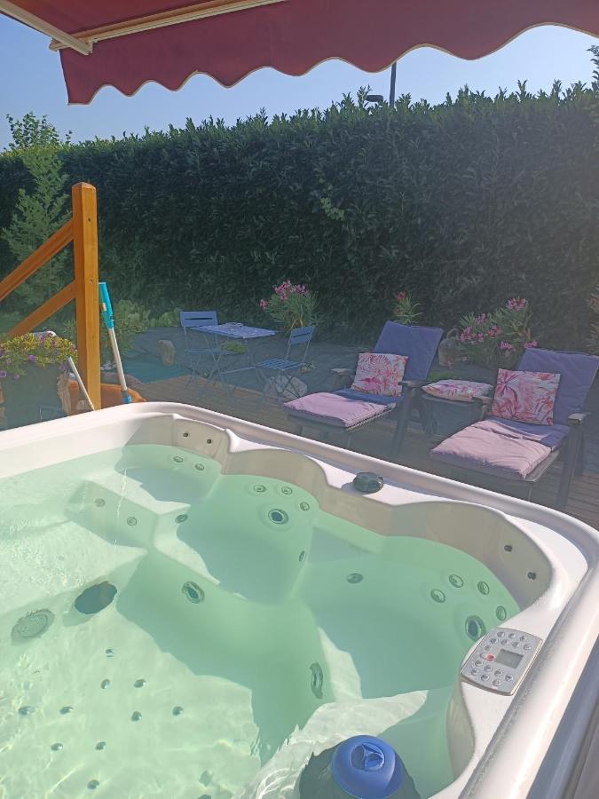Chalet & Spa Sur La Cote Fleurie Auberville Dış mekan fotoğraf